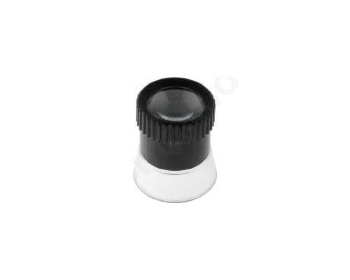 Desk magnifier Mag: x10 Lens diam 30mm