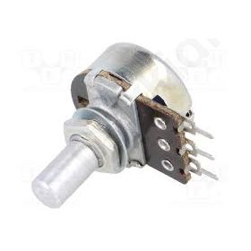 Potentiometer shaft single turn 10kO 200mW ±20% THT 6mm mono