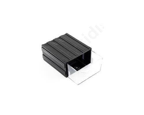 Module with drawer 105x120x60mm black