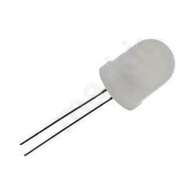 LED 10mm red 1120X1560mcd 60° Front convex Pitch 2.54mm