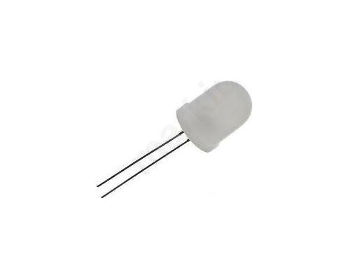 LED 10mm red 1120X1560mcd 60° Front convex Pitch 2.54mm