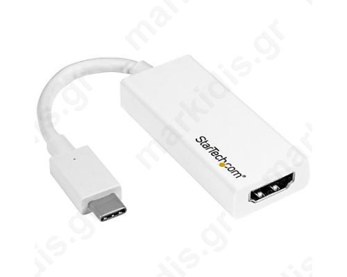 Convertor USB Type-C to HDMI, White