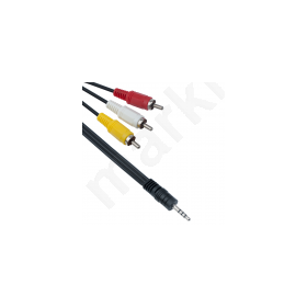 Audio cable  - 3RCA DISPLAYPORT M ΣΕ HDMI F, 1.5m