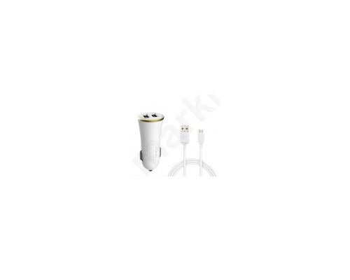 Car charger with Micro USB cable