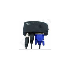 Convertor BNC / S-Video to VGA, Black