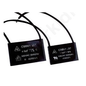 MOTOR RUN CAPACITOR 2.2΅F/450V CBB61 CABLE CBB