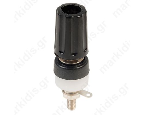 Μπόρνα 4mm 15A 250VDC L 45mm Μαύρη