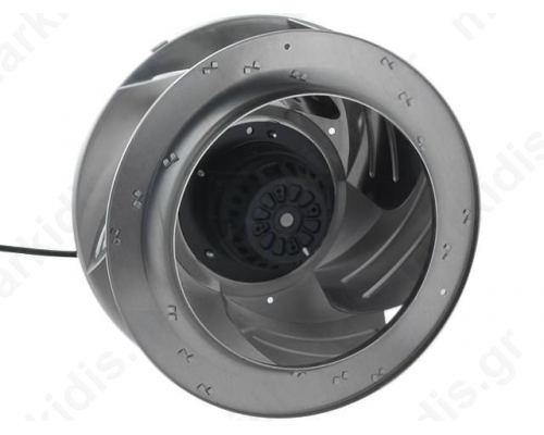 BLOWER 230VAC Φ318 x138mm 1725.5m3/h 63dBA 1390rpm UF318AAA23H1C4A