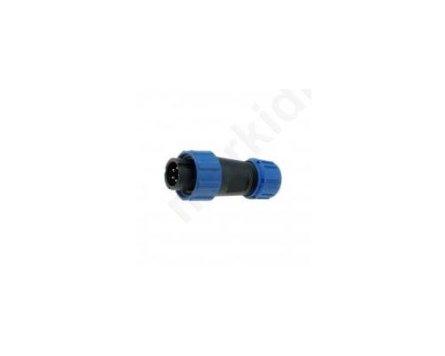 SP13 plug male PIN: 5 IP68 4X6.5mm 5A soldering for cable