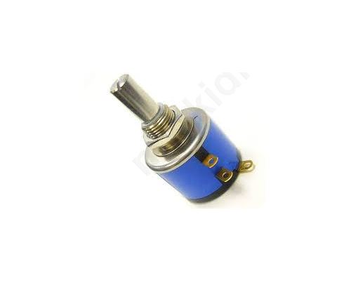 Potentiometer shaft multiturn 100 Ω 2W ±5% 6.35mm Series 534