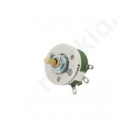 Potentiometer shaft single turn 50O 25W ±10%; 6mm wirewound