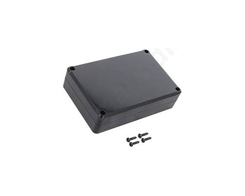 Enclosure Multipurpose 80mmX120mmX31mm ABS Black IP55