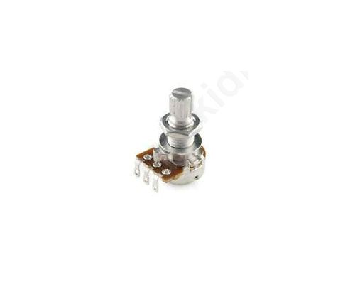 Potentiometer shaft single turn 5k Ω 63mW ±20% THT 6mm metal