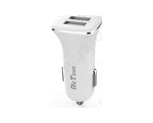 Car socket charger usb 12V 2.4A DeTech