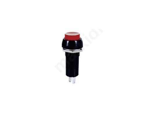 ROUND ON-OFF SWITCH BUTTON F12  RED