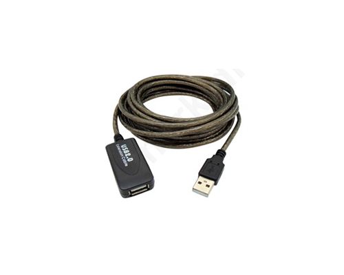 Καλώδιο USB 2.0 A/M A/F Προέκτ.+ Ενισχ.10 m Box