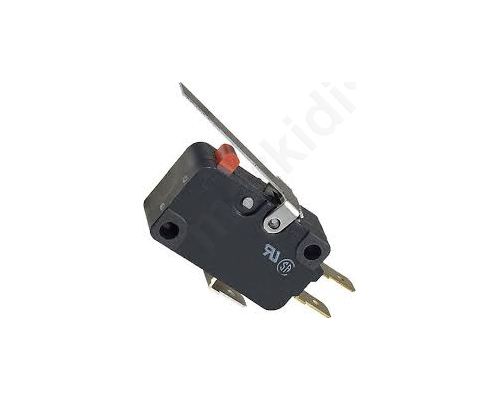 Microswitch SNAP ACTION with lever SPDT 10A/250VAC ON-(ON)