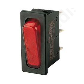 ΔΙΑΚΟΠΤΗΣ ON-OFF ΦΩΤ. 230V 20A RED