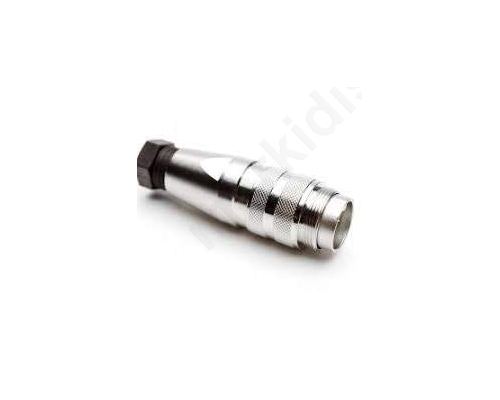 Connector M16 plug male soldering for cable PIN5  5A 300V