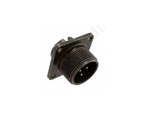 Connector circular Series 97 socket male PIN 5 silver plated