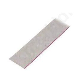 Wire ribbon 1mm stranded Cu 34x28AWG PVC grey