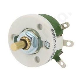 Potentiometer shaft single turn 1k Ω 100W ±10% 6mm wirewound