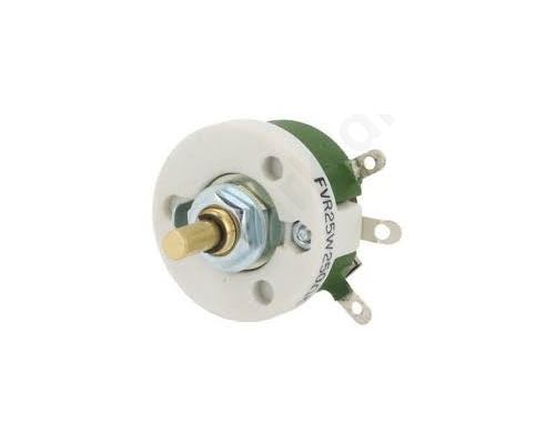 Potentiometer shaft single turn 1k Ω 100W ±10% 6mm wirewound