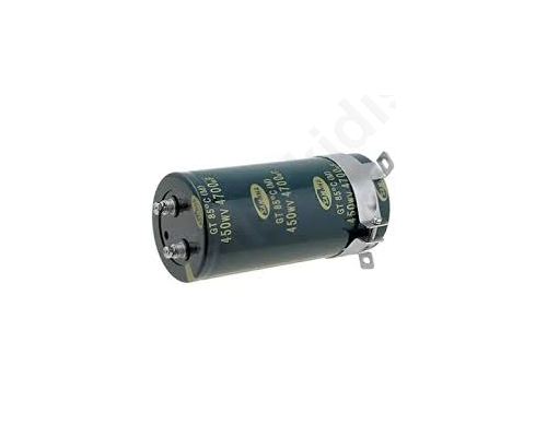 Capacitor electrolytic 4700uF 450VDC 76x160mm