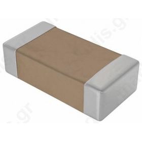 Capacitor ceramic MLCC 10nF 100V X7R ±5% SMD 1206