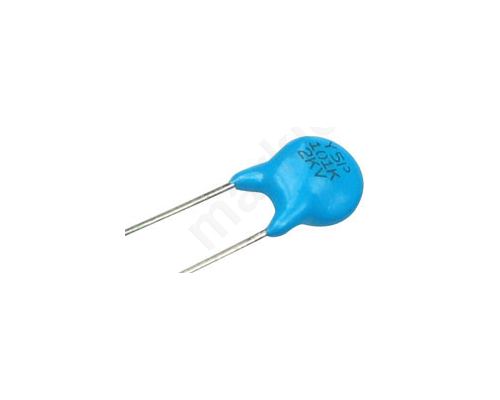 Capacitor ceramic 100pF 2kV YL ±10% THT