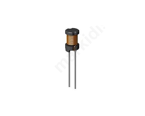 Inductor wire THT 10 μ H 1.685A 0.09O ±10% 7.5x5.2mm 10kHz