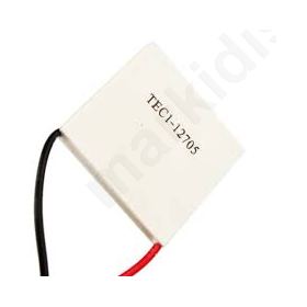 ΜΟΝΑΔΑ PELTIER 14.2V 5.3A 40x40x4mm 57W Mat Al2O3 16AWG 68°C TEC1-12705