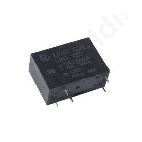 Relay electromagnetic SPDT Ucoil 12VDC 12A/250VAC 12A/30VDC Relay electromagnetic SPDT Ucoil 12VDC 12A/250VAC 12A/30VDC