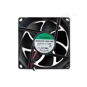 Ανεμιστήρας 24VDC 80x80x25mm 69.7m3/h 33dBA ball bearing Ανεμιστήρας 24VDC 80x80x25mm 69.7m3/h 33dBA ball bearing