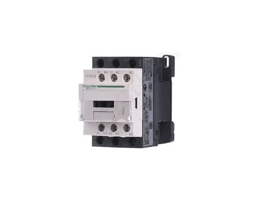 Contactor 3-pole NOx3;V Auxiliary contacts NO+NC 24VAC 18A LC1D18B7