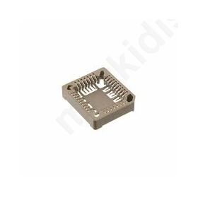 Socket PLCC PIN 32 phosphor bronze 1A thermoplastic UL94V-0