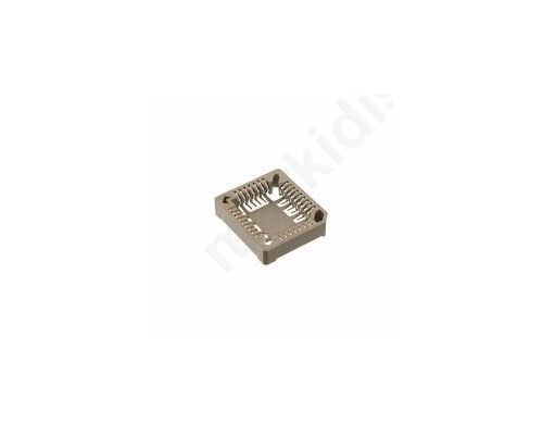 Socket PLCC PIN 32 phosphor bronze 1A thermoplastic UL94V-0