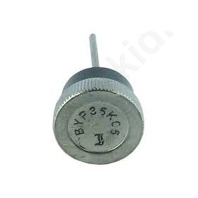 Δίοδος ανόρθωσης 600V 35A D12,75x4,2mm κάθοδος σε σύρμα BYP35K6 Δίοδος ανόρθωσης 600V 35A D12,75x4,2mm κάθοδος σε σύρμα BYP35K6