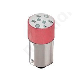 Ενδεικτικό  Λαμπάκι Με Led B9AS 220V Κόκκινο