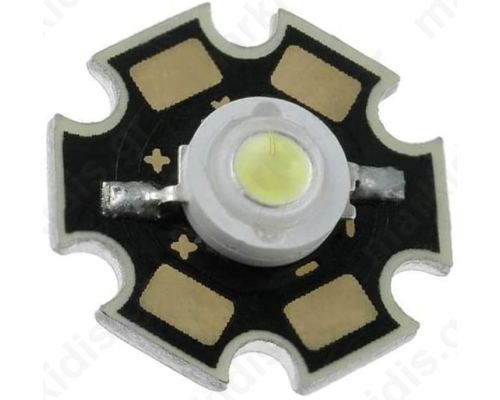 POWER LED white cold 120° 1W