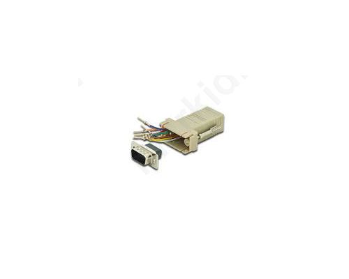 ADAPTOR DSUB 9PIN MALE TO RJ45