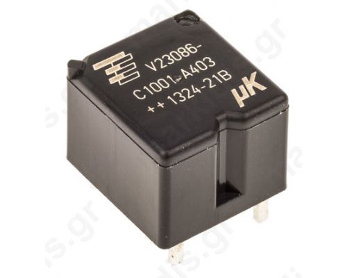 Non-Latching Relay, 12V dc Coil
