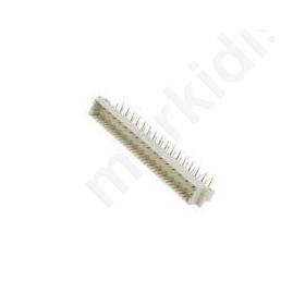 Socket; DIN 41612 type D male PIN: 32 angled 90° 6A 3mm