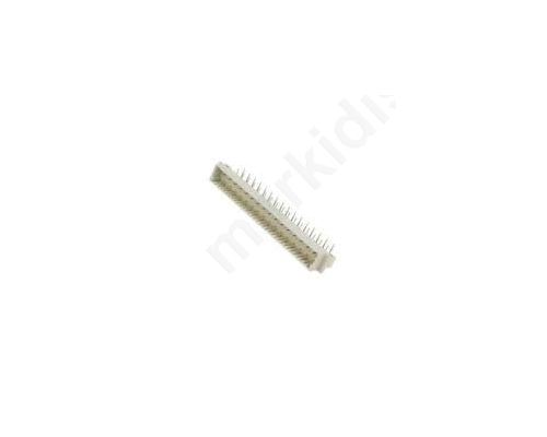 Socket; DIN 41612 type D male PIN: 32 angled 90° 6A 3mm