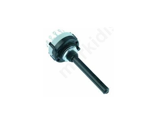 Switch rotary Pos 6 0.15A/250VDC Poles number:2