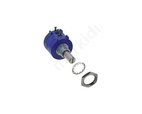 Potentiometer: shaft; 5k Ω 2W ±5% 6mm linear; wirewound; L: 12.6mm