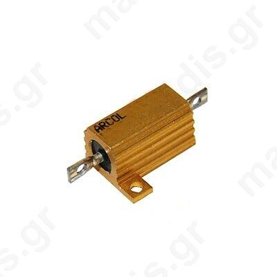 Resistor: wire-wound with heatsink screw 3.3Ω 25W ±5%