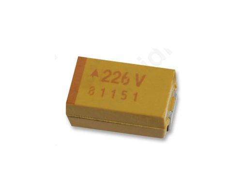 Capacitor: tantalum low ESR 470uF 10VDC