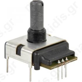Encoder: incremental THT 24imp/revol Pos: 24 two phase A and B