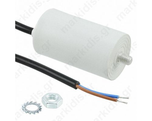 Capacitor: motors, run 15u F 470VAC Φ40 x 73.5mm